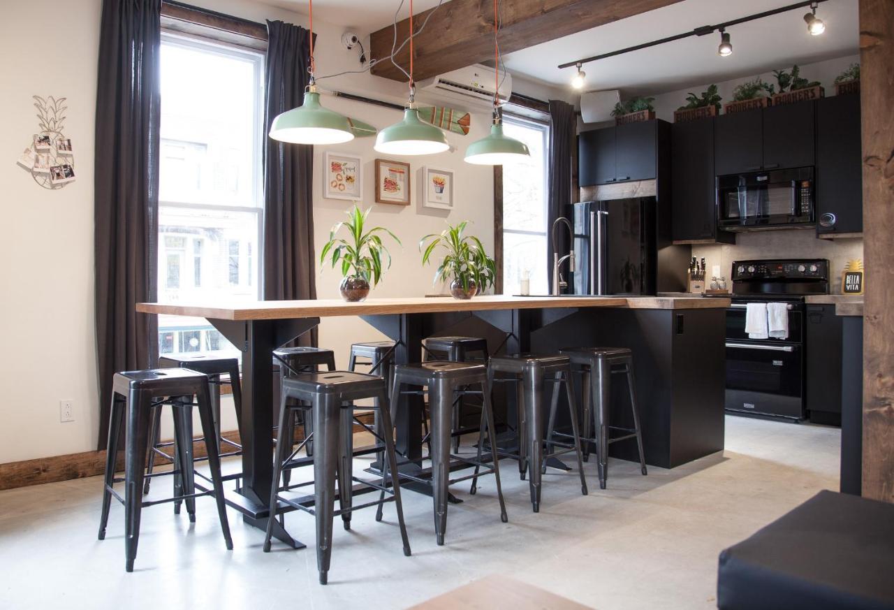 Le Bed & Cocktail - Appartement Sur L'Avenue Du Mont-Royal 蒙特利尔 外观 照片